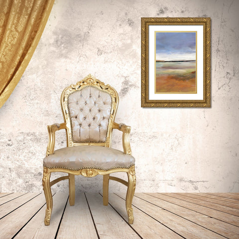 Quiet Moment II Gold Ornate Wood Framed Art Print with Double Matting by Lenker, Marlene