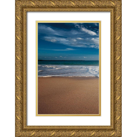 Calm Waters I Gold Ornate Wood Framed Art Print with Double Matting by Frates, Dennis