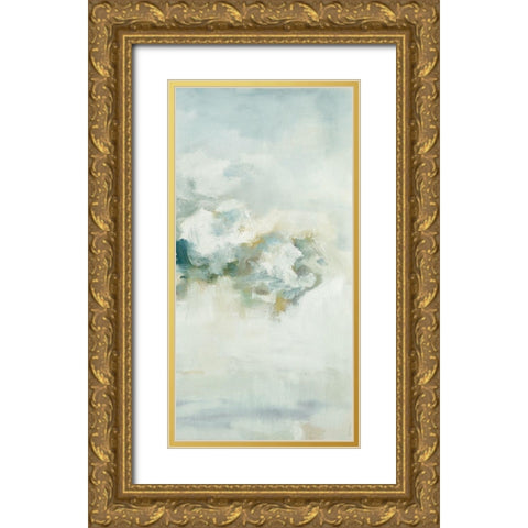 Whisper III Gold Ornate Wood Framed Art Print with Double Matting by Ellens, Jacqueline