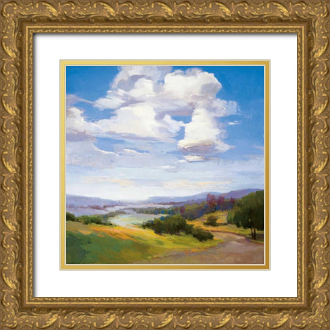 No Boundaries Gold Ornate Wood Framed Art Print with Double Matting by McMurry, Vicki
