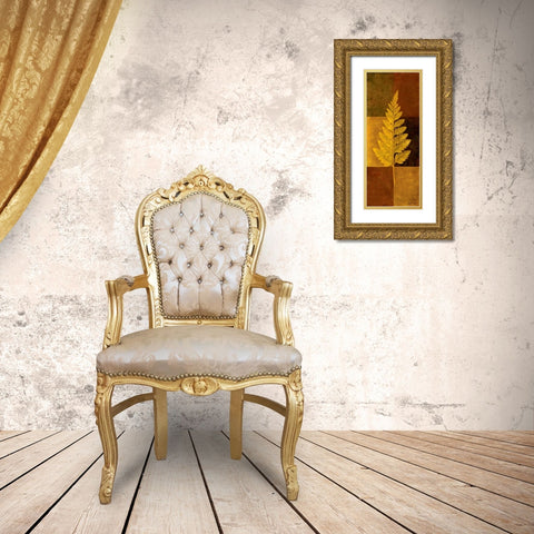 Woodland Impressions II Gold Ornate Wood Framed Art Print with Double Matting by Venter, Tandi