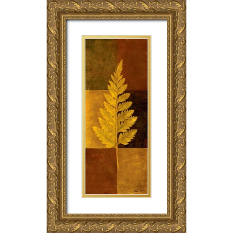 Woodland Impressions II Gold Ornate Wood Framed Art Print with Double Matting by Venter, Tandi