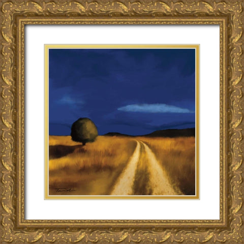 The Way Home Gold Ornate Wood Framed Art Print with Double Matting by Venter, Tandi