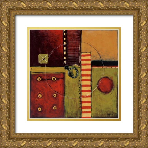 Time Passing Gold Ornate Wood Framed Art Print with Double Matting by St.Germain, Patrick