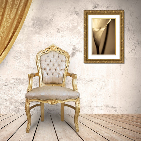 Divinity Gold Ornate Wood Framed Art Print with Double Matting by Ryan, Cinzia