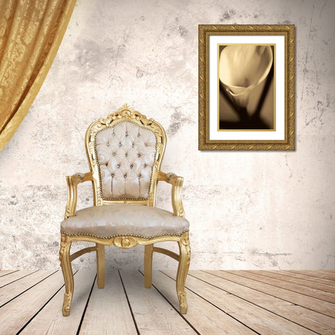 Divinity Gold Ornate Wood Framed Art Print with Double Matting by Ryan, Cinzia