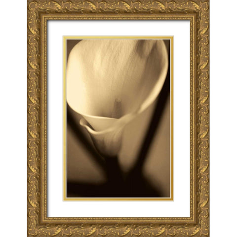 Divinity Gold Ornate Wood Framed Art Print with Double Matting by Ryan, Cinzia