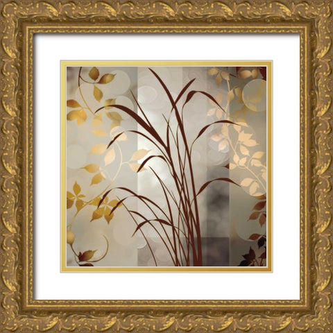 A Gentle Breeze II Gold Ornate Wood Framed Art Print with Double Matting by Aparicio, Edward
