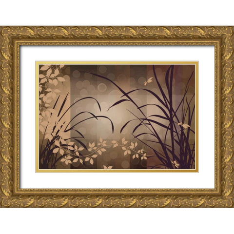 Celebrate Elegance Gold Ornate Wood Framed Art Print with Double Matting by Aparicio, Edward