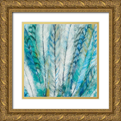 Taking Flight I Gold Ornate Wood Framed Art Print with Double Matting by Bernsen, Leslie