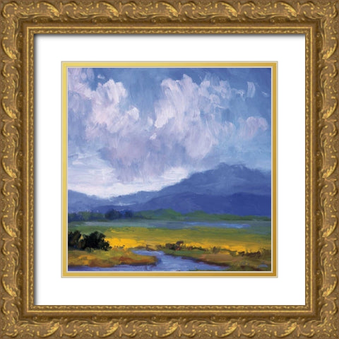 Golden Age Gold Ornate Wood Framed Art Print with Double Matting by Curt, Brigitte