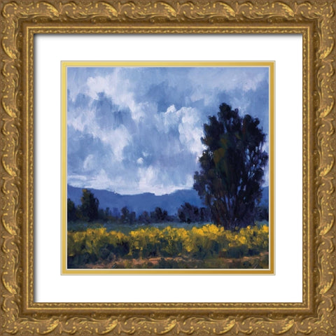 Golden Age Gold Ornate Wood Framed Art Print with Double Matting by Curt, Brigitte