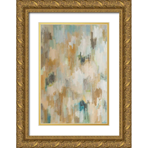 Nocturne Afternoon Gold Ornate Wood Framed Art Print with Double Matting by Creswell , Robert
