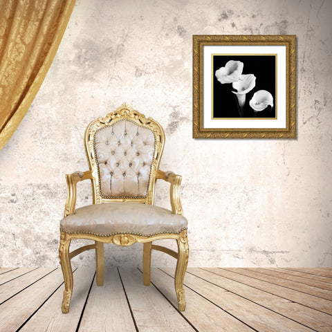 Sisters Gold Ornate Wood Framed Art Print with Double Matting by Faragher, Michael