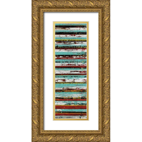 Summer Days II Gold Ornate Wood Framed Art Print with Double Matting by Gutierrez, Hilario