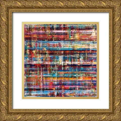 Windthread I Gold Ornate Wood Framed Art Print with Double Matting by Gutierrez, Hilario