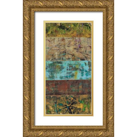 Overgrown I Gold Ornate Wood Framed Art Print with Double Matting by Gutierrez, Hilario