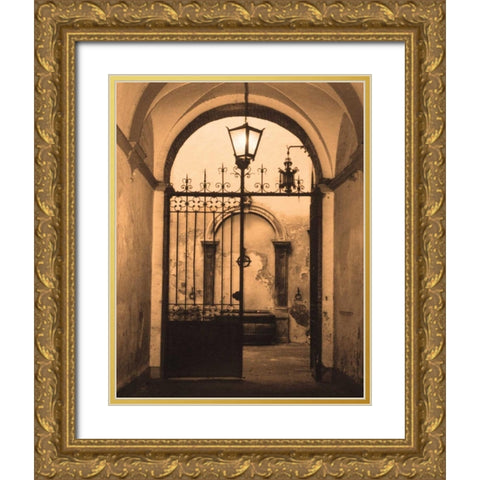 Bella Siena Gold Ornate Wood Framed Art Print with Double Matting by Gilboa, Marina Drasnin