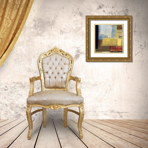Juice Gold Ornate Wood Framed Art Print with Double Matting by Hall, Jay