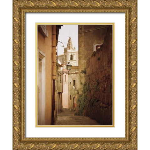 Forza DArgo Alleyway I Gold Ornate Wood Framed Art Print with Double Matting by Jacks, Heather