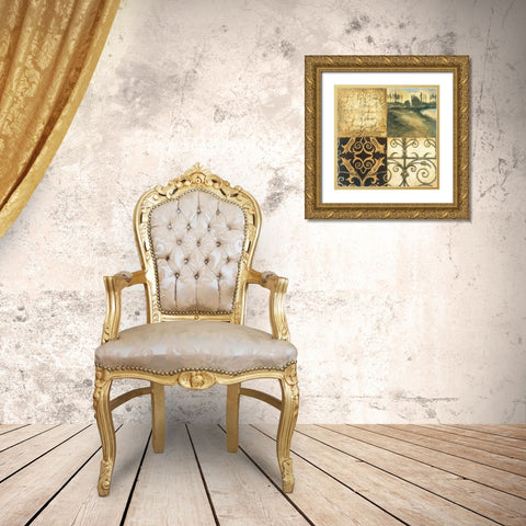 Letters from Home II Gold Ornate Wood Framed Art Print with Double Matting by Jardine, Liz