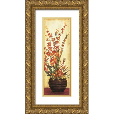 Zen Beauties II Gold Ornate Wood Framed Art Print with Double Matting by Jardine, Liz