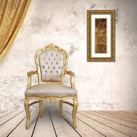Balancing Act II Gold Ornate Wood Framed Art Print with Double Matting by Jardine, Liz