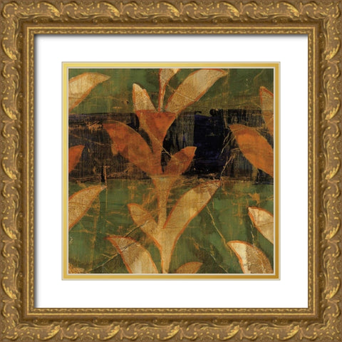 Undersea Violet I Gold Ornate Wood Framed Art Print with Double Matting by Jardine, Liz