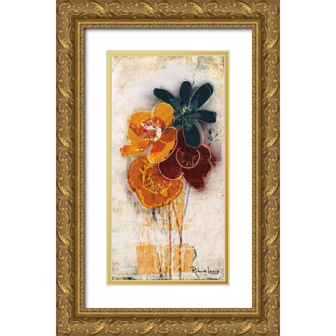 Floral Scents II Gold Ornate Wood Framed Art Print with Double Matting by Lacie, Robert