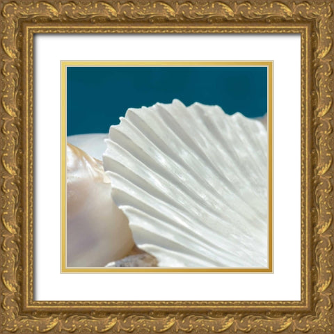 Fantastic Gold Ornate Wood Framed Art Print with Double Matting by Marie, Dina