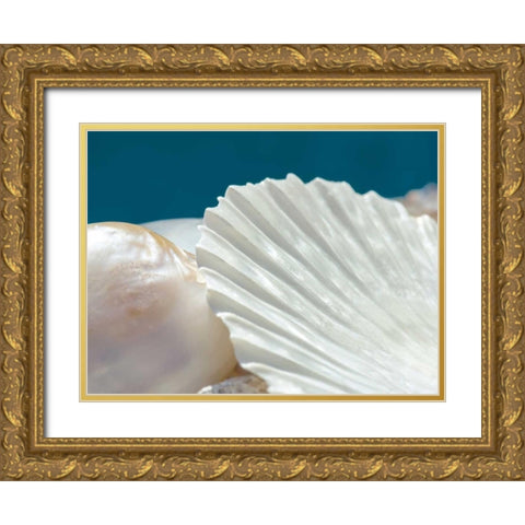 Fantastic Gold Ornate Wood Framed Art Print with Double Matting by Marie, Dina