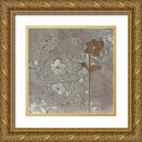 Lift Me II Gold Ornate Wood Framed Art Print with Double Matting by Miller, Gina