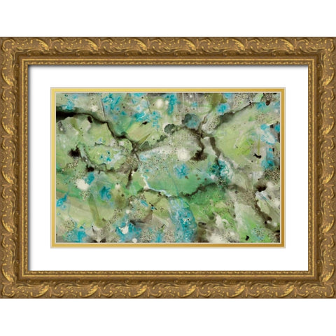 Pleasure  Gold Ornate Wood Framed Art Print with Double Matting by Miller, Gina