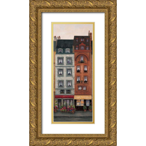 La Floristeria I Gold Ornate Wood Framed Art Print with Double Matting by Masdeu, Montserrat