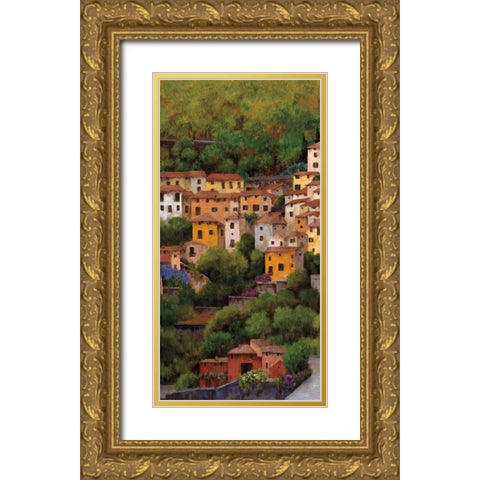 Lago di Como I Gold Ornate Wood Framed Art Print with Double Matting by Masdeu, Montserrat