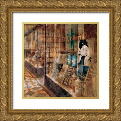 Collectibles Gold Ornate Wood Framed Art Print with Double Matting by Martin, Noemi