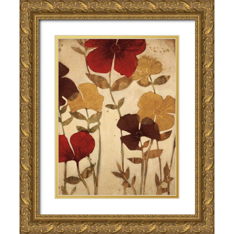 After the Rain II Gold Ornate Wood Framed Art Print with Double Matting by MAJA