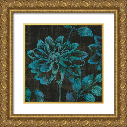 Boudoir I Gold Ornate Wood Framed Art Print with Double Matting by MAJA