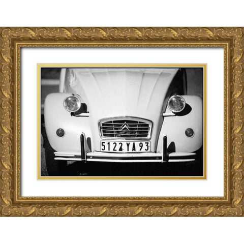 Provence Gold Ornate Wood Framed Art Print with Double Matting by OMara, James