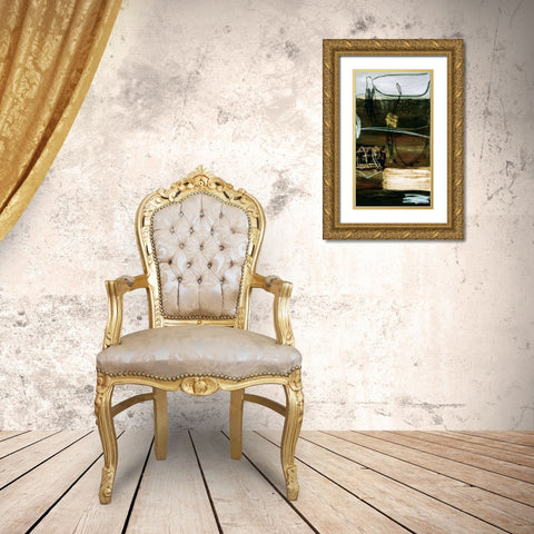 Void I Gold Ornate Wood Framed Art Print with Double Matting by Owen, Wayde