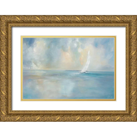 Heading Out Gold Ornate Wood Framed Art Print with Double Matting by Parent, Joanne