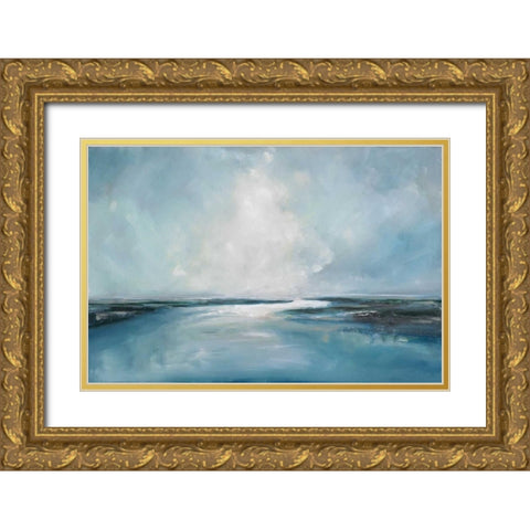 Release Gold Ornate Wood Framed Art Print with Double Matting by Parent, Joanne