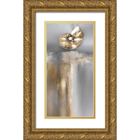 Silver and Gold Treasures II Gold Ornate Wood Framed Art Print with Double Matting by Prior, J.P.