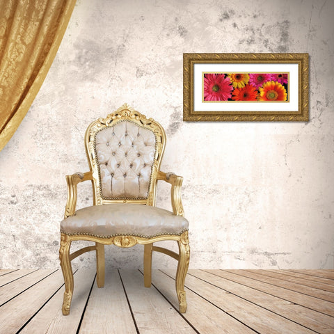Simply Spring Gold Ornate Wood Framed Art Print with Double Matting by Pahl, Janel