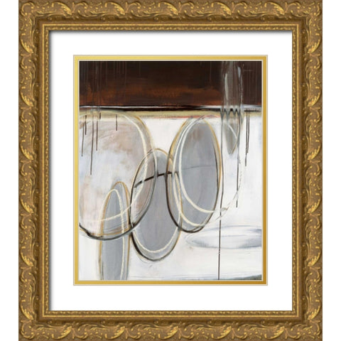 Dawn Gold Ornate Wood Framed Art Print with Double Matting by Pulliam, Mark