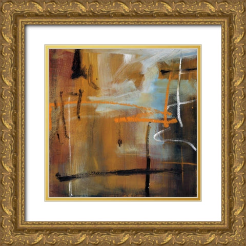 Symphony Gold Ornate Wood Framed Art Print with Double Matting by Pulliam, Mark