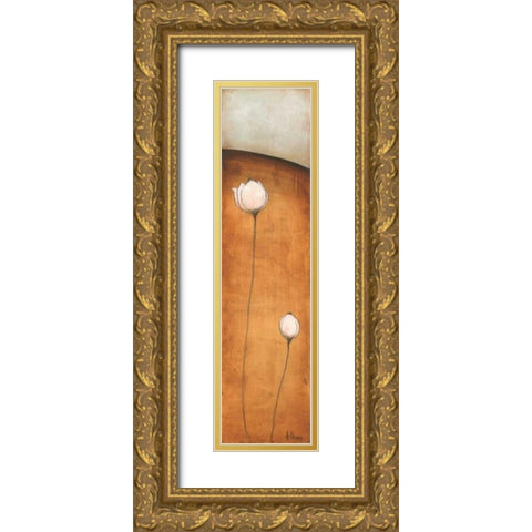 Standing Tall III Gold Ornate Wood Framed Art Print with Double Matting by Alves, Helena