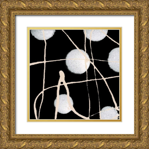 In Motion VII Gold Ornate Wood Framed Art Print with Double Matting by Barnes, Natasha