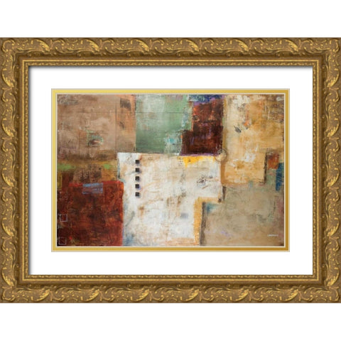 Life and Love Gold Ornate Wood Framed Art Print with Double Matting by Cardenas, Jason