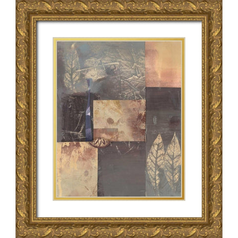 Remembrance I Gold Ornate Wood Framed Art Print with Double Matting by Fields, Laurie